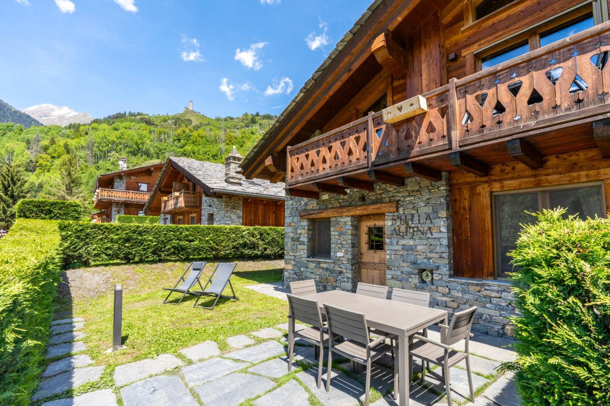 Bijoux Des Alpes - Mont Blanc Village La Salle Exterior foto